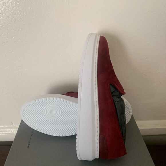 Aquatalia lanie slip on leather and lining, cushioned comfy sneaker size 8 - Picture 6 of 11